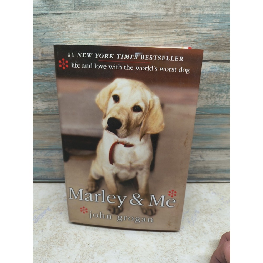 Marley‎ & Me: Life and Love with the World's Worst Dog - Hardcover - GOOD
